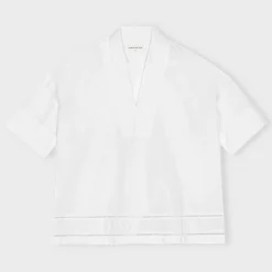 BRIGHTLY POPLIN SKJORTE | HVID