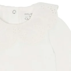 BRITT WOVEN COLLAR BODYSTOCKING | IVORY