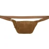 BUMBAG I RUSKIND | CARAMEL M/LIGHT GULD