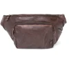 BUMBAG I VINTAGELOOK M/FRONTLOMME | WINTER BROWN