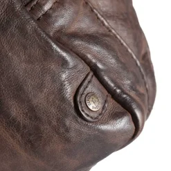 BUMBAG I VINTAGELOOK M/FRONTLOMME | WINTER BROWN