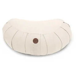 CALM CRESCENT MEDITATION CUSHION | NATURAL