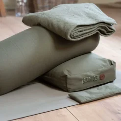 CALM ORGANIC COTTON EYE PILLOW | DARK OLIVE