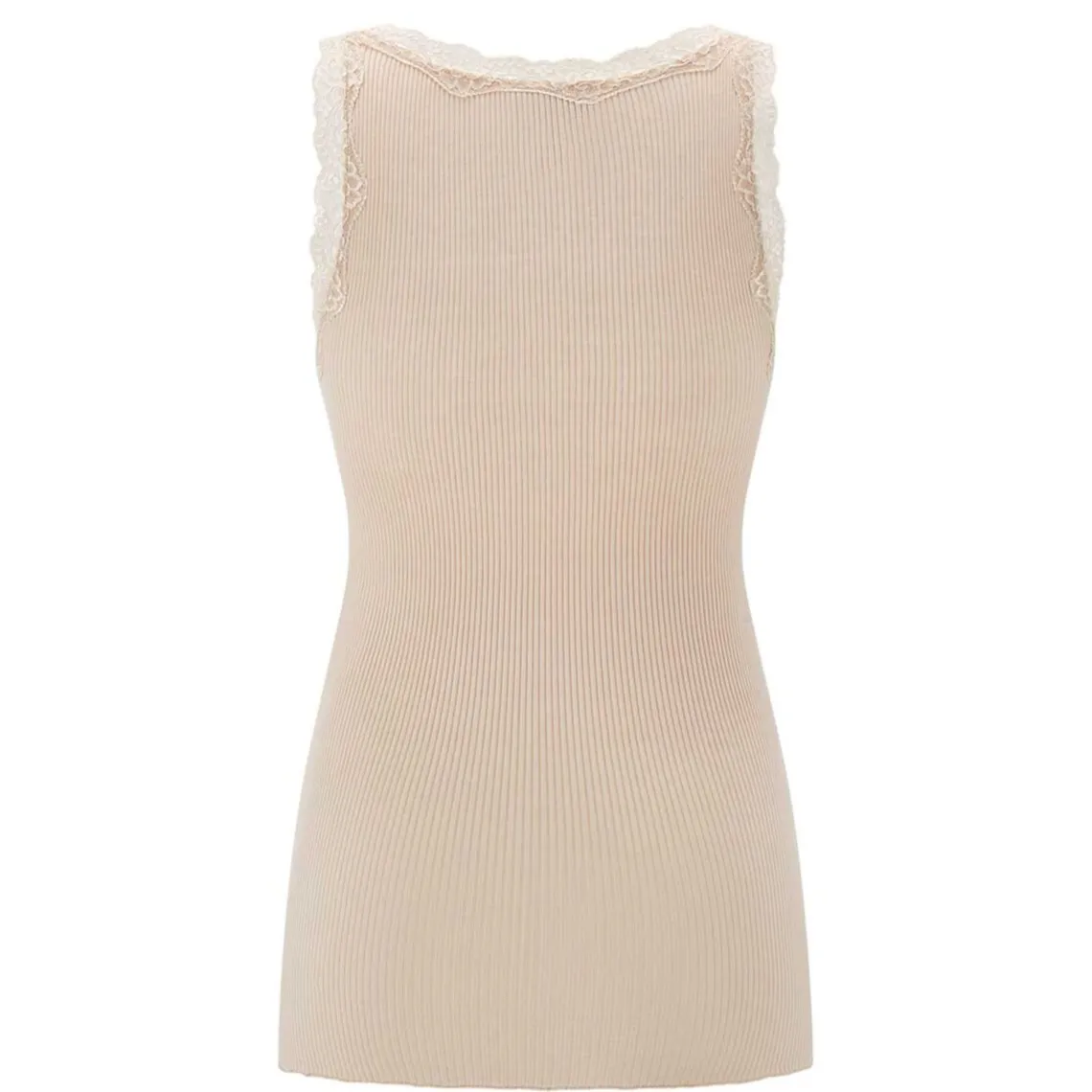 CAMISOLE W/LACE | LATTE