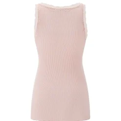 CAMISOLE W/LACE | POWDER