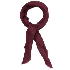 CASHMA SMALL SCARF | BURGUNDY