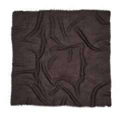 CASHMA SMALL SCARF | HOT FUDGE BROWN