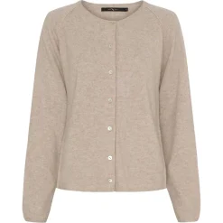 CASHMERE CARDIGAN | CREAM MELANGE