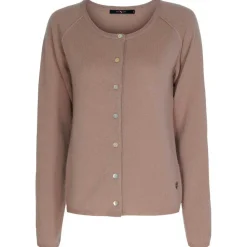 CASHMERE CARDIGAN | LYS BRUN MELANGE