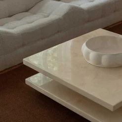 CERAMIC BALLOON TRAY 07 | RAW WHITE