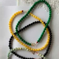 CHERRIE BON BON NECKLACE - NOIR