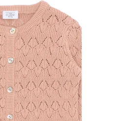 CILJA POINTELLE CARDIGAN | RUGBY TAN