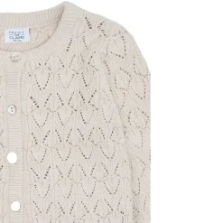 CILJA POINTELLE CARDIGAN | FRENCH OAK