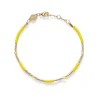 CLEMENCE BRACELET FORGYLDT | LEMON