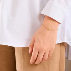 CLOVER ARMBÅND | FORGYLDT