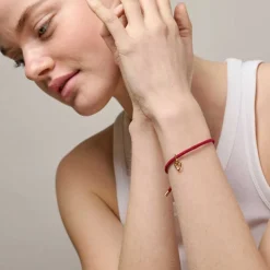 COLOR CORD ARMBÅND | BORDEAUX