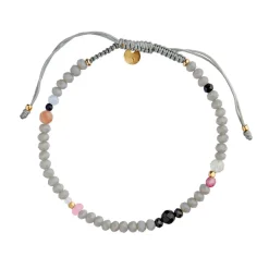 COLOR CRUSH BRACELET NEW YORK MIX AND GREY RIBBON