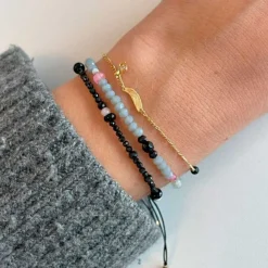 COLOR CRUSH BRACELET NEW YORK MIX AND GREY RIBBON