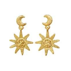 CYRA ØRERINGE | FORGYLDT