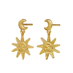 CYRA ØRERINGE | FORGYLDT