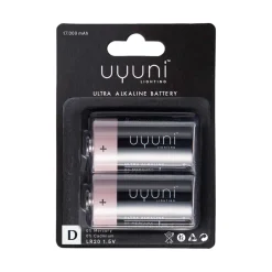 D BATTERI 1,5V - 2 STK.