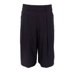 DAVINA PLEATED SHORTS | BLACK