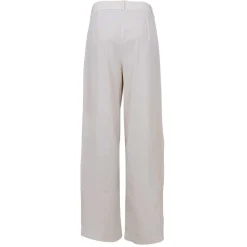 DAVINA WIDELEG BUKSER | CREAM