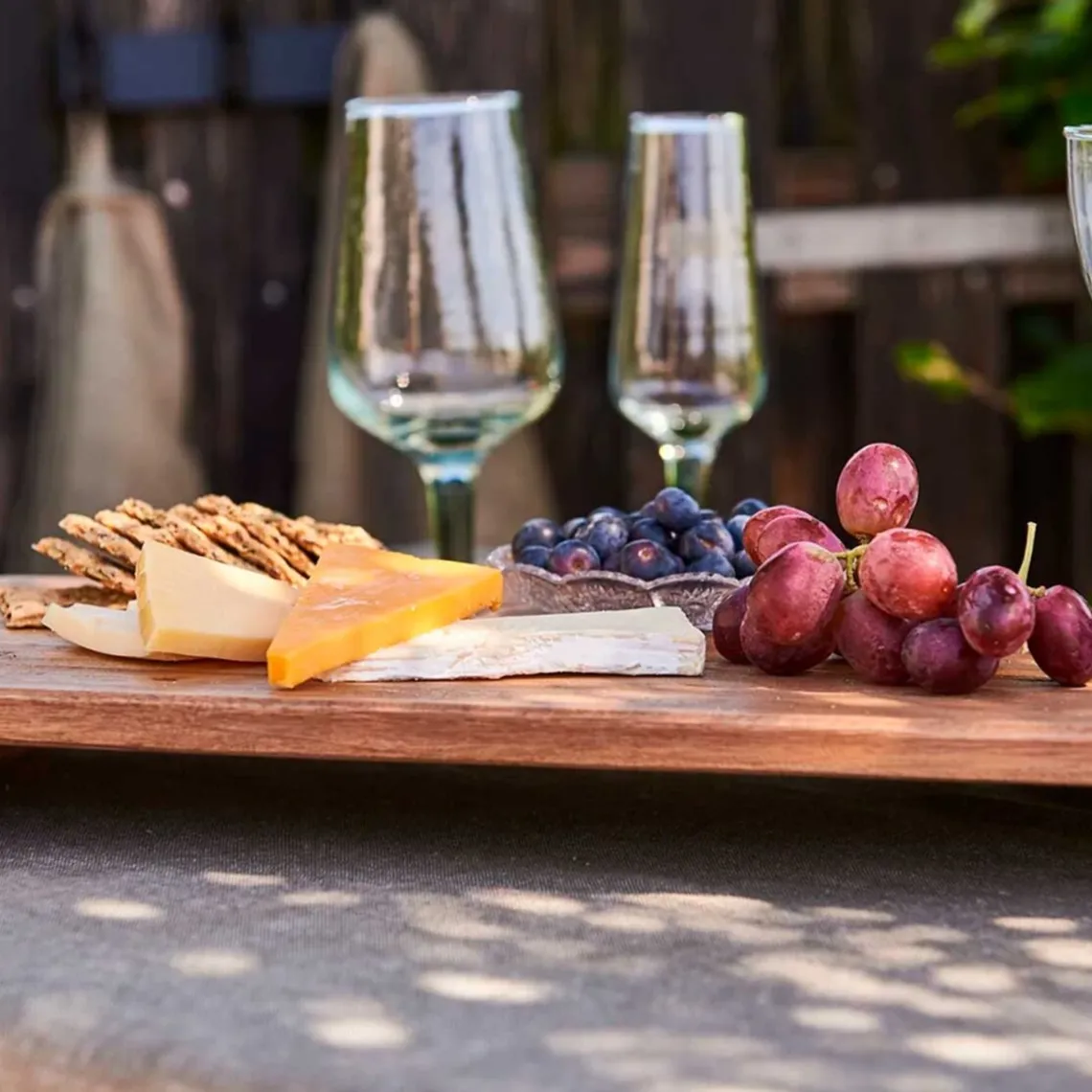 DEKORATIONSFAD I TRÆ 60X29X5 CM