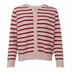 DELL STRIBET CARDIGAN | WINE