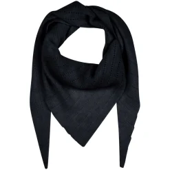 DOHA CASHMERE TØRKLÆDE LARGE | NAVY