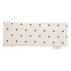 DOTTED EYE PILLOW | ECRU/BLACK DOTS