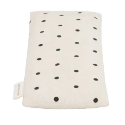 DOTTED EYE PILLOW | ECRU/BLACK DOTS