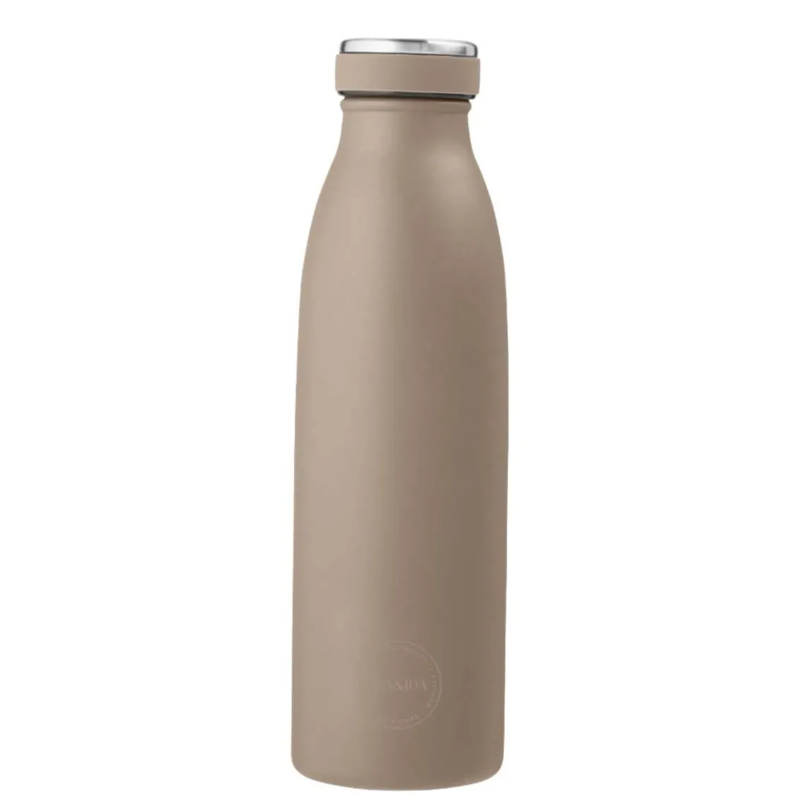 DRIKKEFLASKE 500 ML | STØVET BRUN