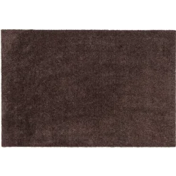 DØRMÅTTE ENSFARVET 60X90 CM | BRUN