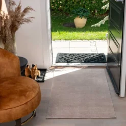 DØRMÅTTE ENSFARVET 67X120 CM | IVORY