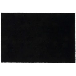DØRMÅTTE ENSFARVET 60X90 CM | SORT