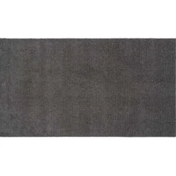 DØRMÅTTE ENSFARVET 67X120 CM | STÅL GRÅ
