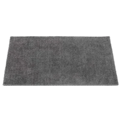 DØRMÅTTE ENSFARVET 40X60 CM | STÅL GRÅ