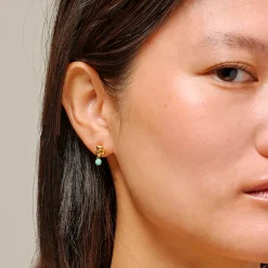 EARRING NARA BALL FORGYLDT | MINT