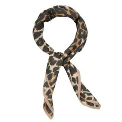 EDGIA LEOPA COTTA SCARF | MULTI