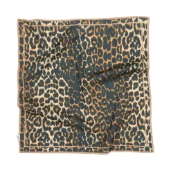EDGIA LEOPA COTTA SCARF | MULTI