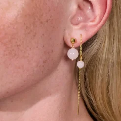 ELLA ØRERINGE | ROSA JADE