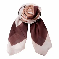 ELNA SILK SCARF | NOUGAT