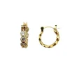 ELVA PETITE CRYSTAL HOOPS | FG/CLEAR