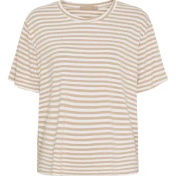 ENRICA TEE | BEIGE STRIPE