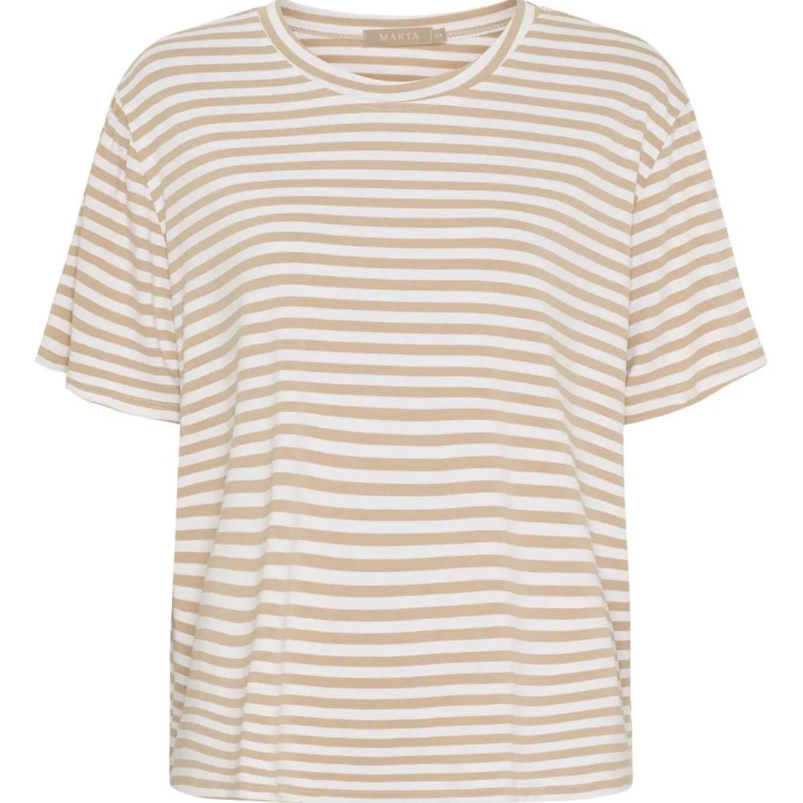 ENRICA TEE | BEIGE STRIPE