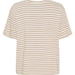 ENRICA TEE | BEIGE STRIPE