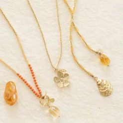 ENTIRE CITRINE HALSKÆDE