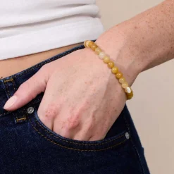 ESSENTIAL STRETCH ARMBÅND | ORANGE AVENTURIN