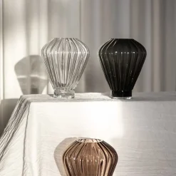 EVELYN MEDIUM VASE 27 CM | CLEAR